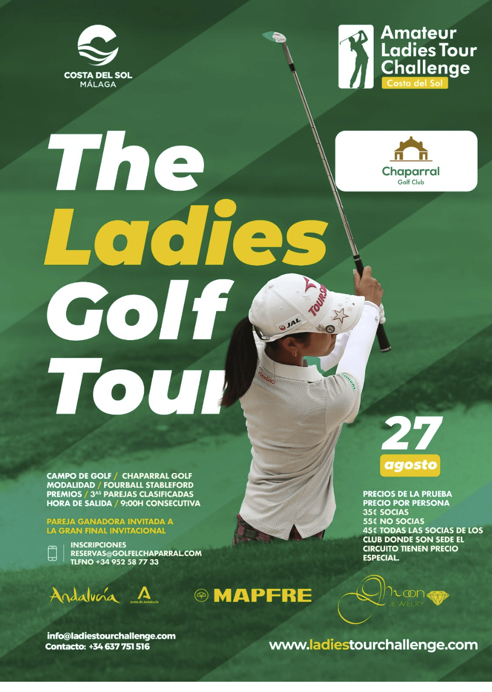The Ladies Golf Tour llega a Chaparral Golf