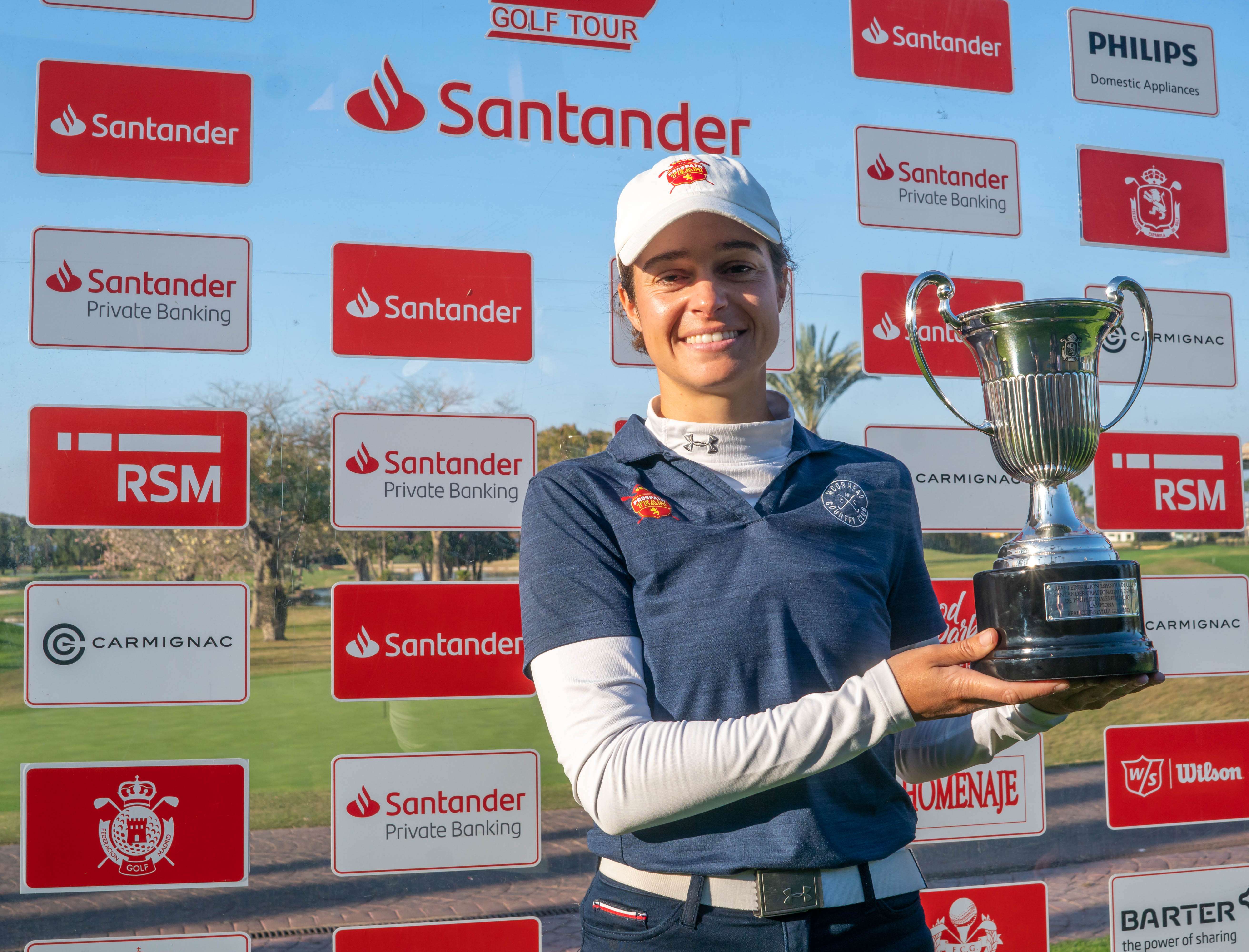 Teresa Toscano vence el Santander Golf Tour