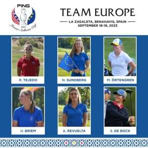 4 españolas en el equipo europeo de la PING Junior Solheim, Revista de Golf para Mujeres, Ladies In Golf