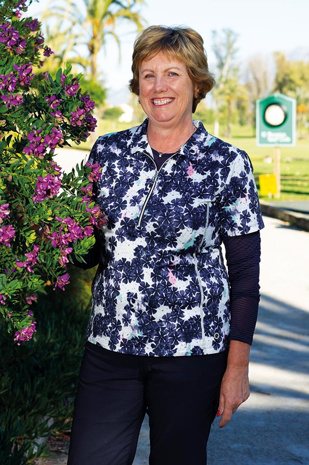 Alison Evans. El Paraíso Golf captain