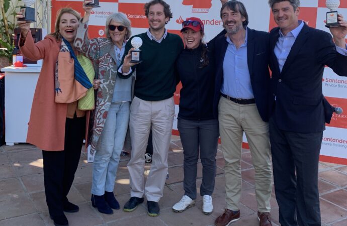 Nuria Iturrios vence el PROAM del Santander Golf Tour de Lauro Golf, Revista de Golf para Mujeres, Ladies In Golf