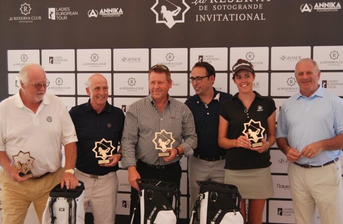 Triple empate en el PROAM de La Reserva de Sotogrande Invitational, Revista de Golf para Mujeres, Ladies In Golf