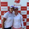 Lucha entre Manon De Roey y Carmen Alonso en el Santander Golf Tour