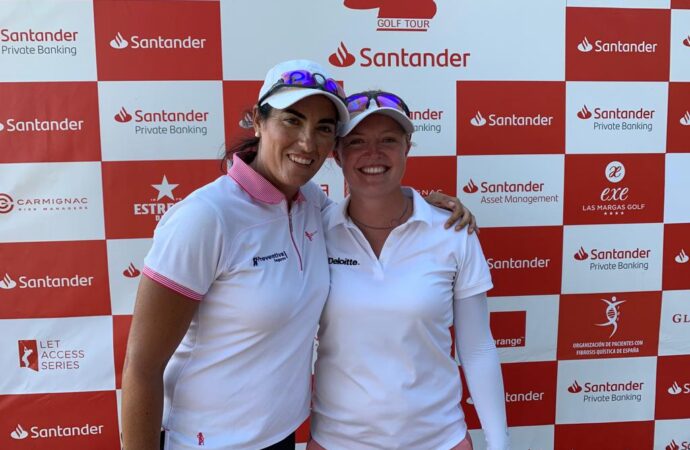 Lucha entre Manon De Roey y Carmen Alonso en el Santander Golf Tour, Revista de Golf para Mujeres, Ladies In Golf