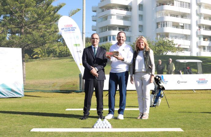 El golfista Sergio García recibe en Marbella el galardón Marca Leyenda, Revista de Golf para Mujeres, Ladies In Golf