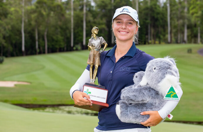 Stephanie Kyriacou wins Geoff King Motors Australian Ladies Classic Bonville, Women&#039;s Golf Magazine, Ladies In Golf