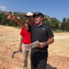 José Mª Olazábal supervisa las obras de La Sella Golf