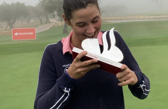 Agathe Laisne, campeona del Santander Golf Tour LETAS M&aacute;laga, Revista de Golf para Mujeres, Ladies In Golf