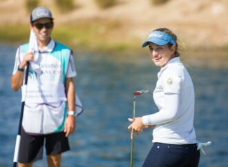 Luna Sobrón líder en el individual del Saudí Open