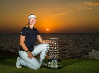 Pedersen powers to historic Saudí Ladies International Ladies international victory