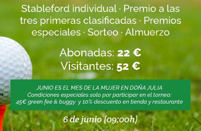 Do&ntilde;a Julia Ladies Cup, Revista de Golf para Mujeres, Ladies In Golf