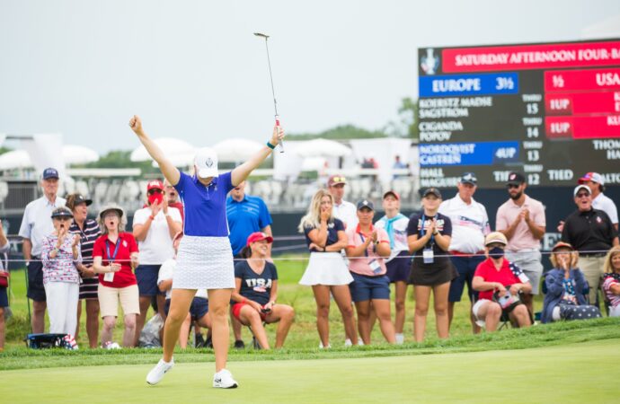 El Equipo Europa arranca la Solheim Cup 3 arriba, Revista de Golf para Mujeres, Ladies In Golf