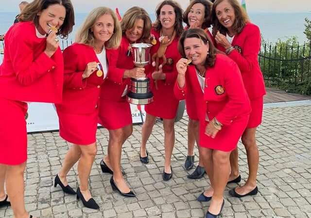 Victoria de Espa&ntilde;a en el Europeo Senior Femenino por Equipos, Revista de Golf para Mujeres, Ladies In Golf