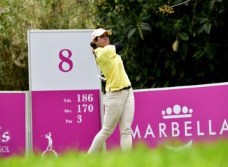 Trío de malagueñas en el Andalucía Costa del Sol Open