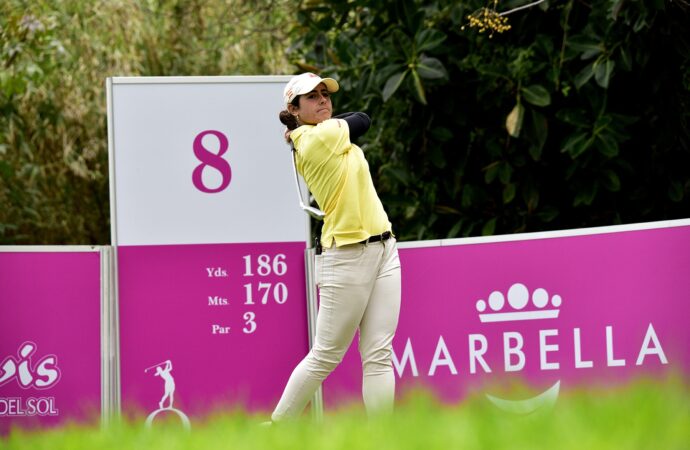 Tr&iacute;o de malague&ntilde;as en el Andaluc&iacute;a Costa del Sol Open, Revista de Golf para Mujeres, Ladies In Golf