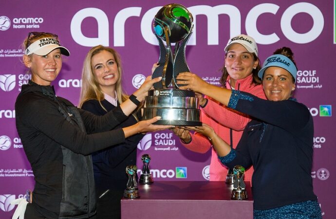 El equipo Jessica Korda vence en el Aramco Team Series New York, Revista de Golf para Mujeres, Ladies In Golf