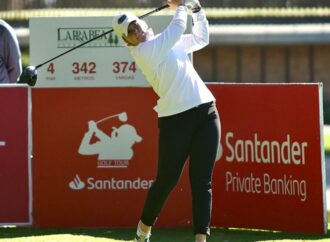 Marta Pérez, líder del Santander Golf Tour Álava