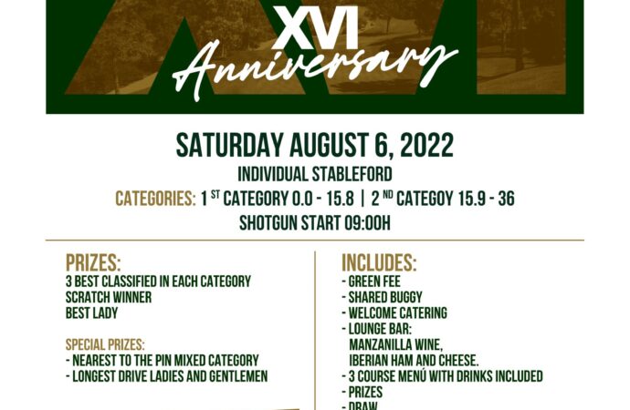 Grand Prix Chaparral Golf Club XVI Aniversary, Women's Golf Magazine, Ladies In Golf