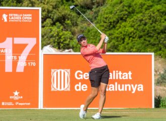 Gran estreno de Carlota en el Estrella Damm Ladies Open