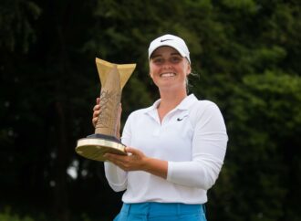 STUNNING COURSE RECORD SEES STARK WIN ISPS HANDA WORLD