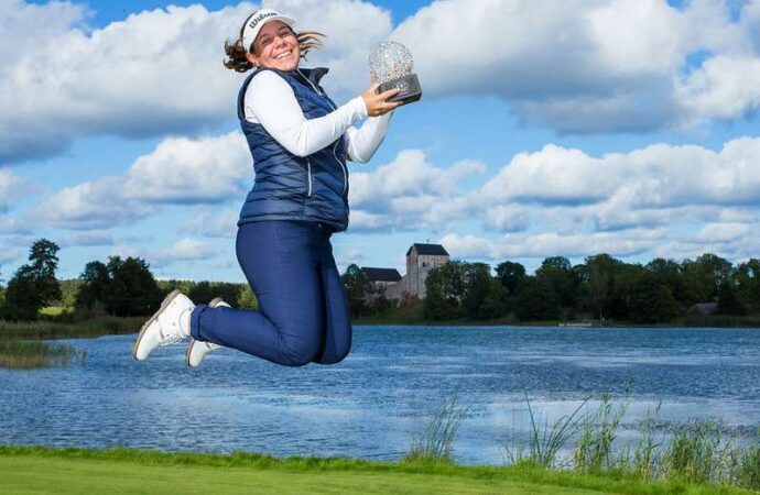 MORA CROWNED QUEEN OF THE CASTLE &Aring;LAND 100 LADIES OPEN, Women's Golf Magazine, Ladies In Golf