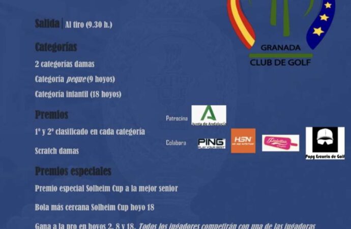 Torneo Camino a la Solheim en Granada Golf, Revista de Golf para Mujeres, Ladies In Golf