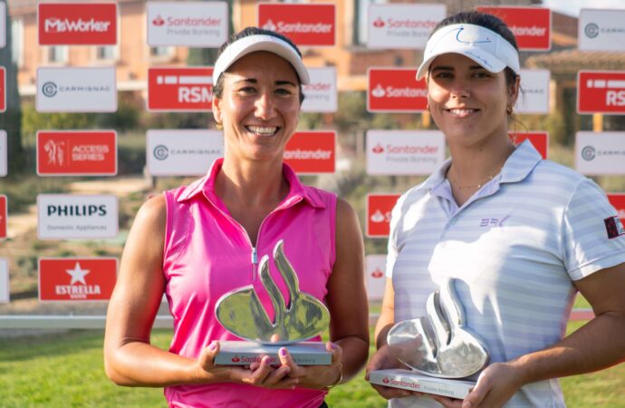 Piti Martínez y Escuriola vencen el Santander Golf Peralada, Revista de Golf para Mujeres, Ladies In Golf