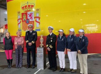Rota recibe la visita del trofeo Solheim Cup