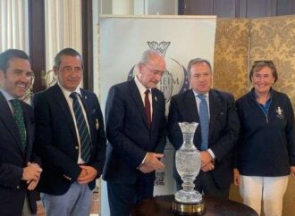 El trofeo Solheim Cup deslumbra en Málaga