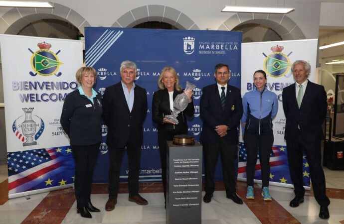 La alcaldesa de Marbella recibe el trofeo de la Solheim Cup, Revista de Golf para Mujeres, Ladies In Golf
