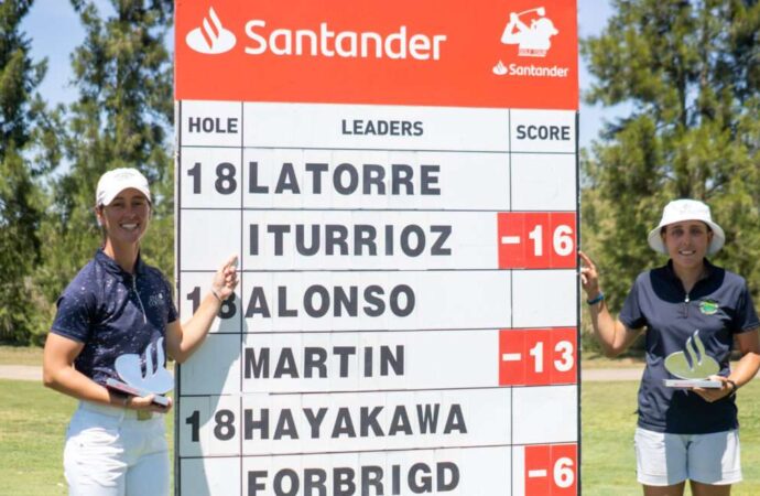 ITURRIOZ Y LATORRE, CAMPEONAS DEL SANTANDER GOLF TOUR C&Aacute;DIZ, Revista de Golf para Mujeres, Ladies In Golf