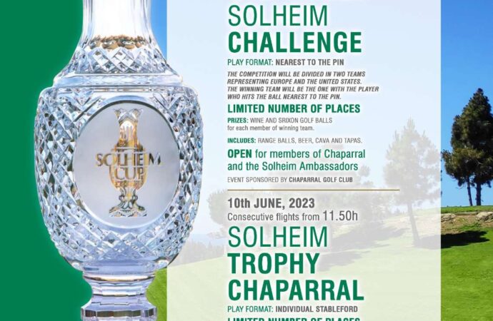 El Chaparral celebra la llegada dl Trofeo Solheim Cup, Revista de Golf para Mujeres, Ladies In Golf
