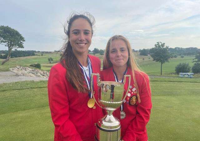L&oacute;pez y Bernat, oro y plata en el Europeo Femenino, Revista de Golf para Mujeres, Ladies In Golf