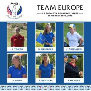 4 espa&ntilde;olas en el equipo europeo de la PING Junior Solheim, Revista de Golf para Mujeres, Ladies In Golf