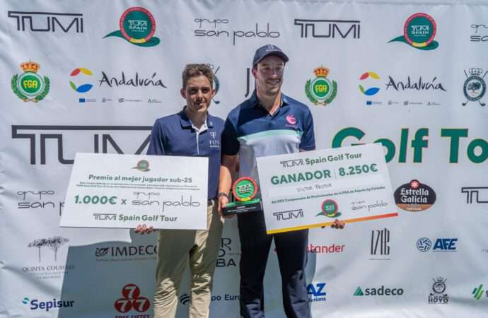 Víctor Pastor, vencedor del PGA España by Córdoba, Revista de Golf para Mujeres, Ladies In Golf