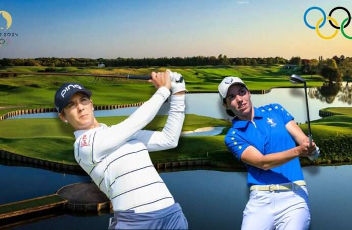 Ciganda y Azahara Muñoz en los JJOO París 24, Revista de Golf para Mujeres, Ladies In Golf