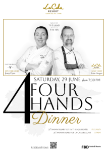 La Cala Resort Celebrates its Anniversary with 4Hands Dinner, Women's Golf Magazine, Ladies In Golf