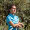 Revuelta y Martina Navarro en la PING Junior Solheim Cup