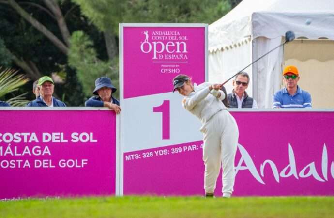 Pel&aacute;ez brilla en el estreno del Andaluc&iacute;a Costa del Sol Open, Revista de Golf para Mujeres, Ladies In Golf