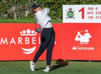 Ana Peláez Triviño líder en el Santander Golf Tour