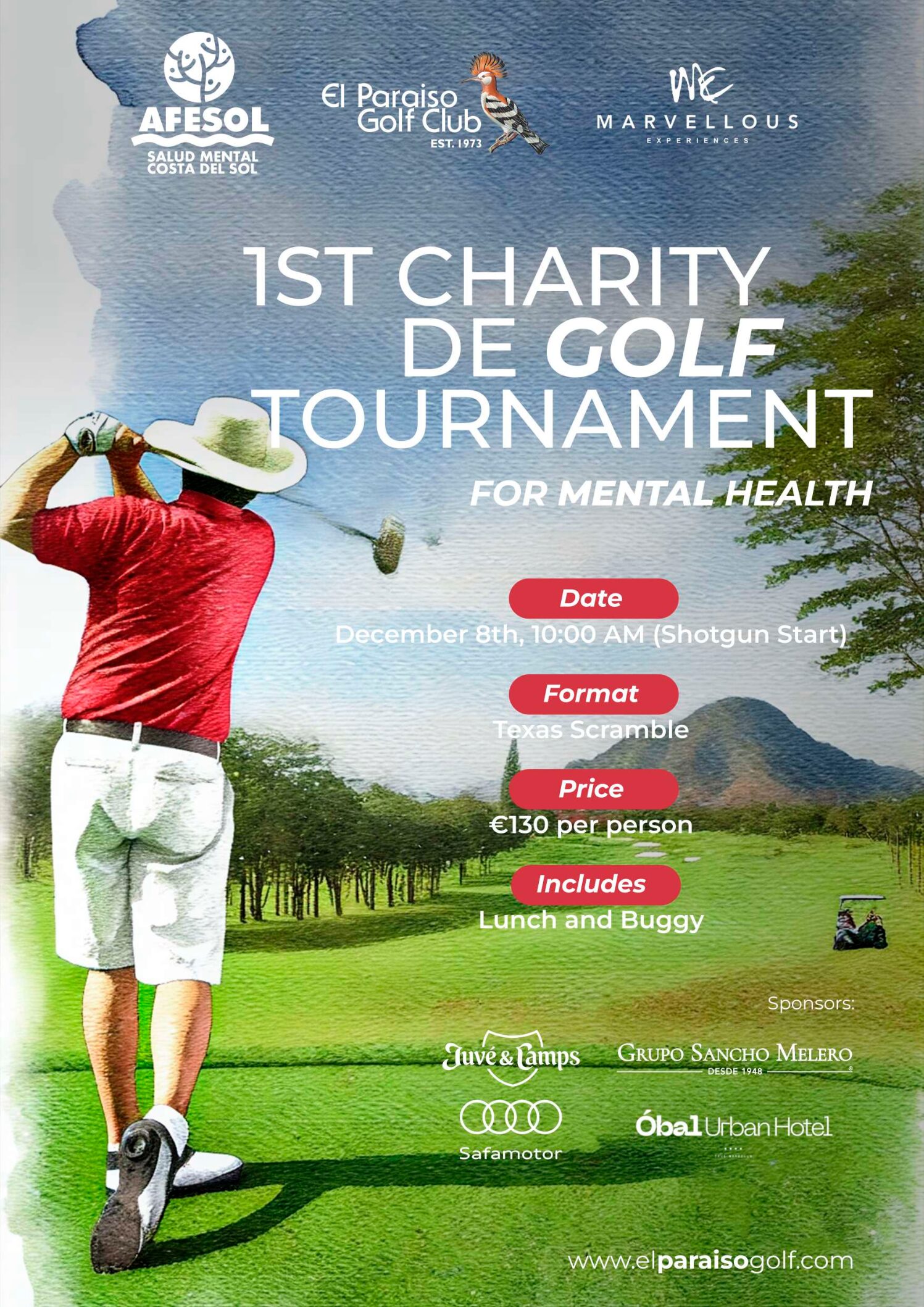 Primer Torneo AFESOL Salud Mental en el Paraiso