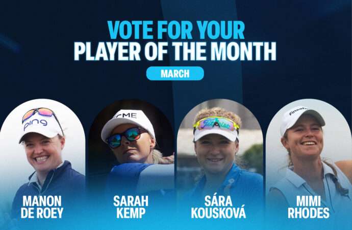 Nominees for March 2025 Players of the month announced, Women's Golf Magazine, Ladies In Golf