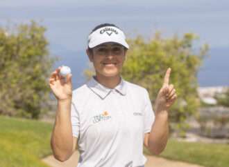 Ana Peláez, en la pelea por el título del Tenerife Open