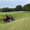 Greenkeepers prueban la segadora Toro Reelmaster 3575