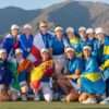 El Equipo Europeo Solheim 23 recibe el Trofeo Unión Europea
