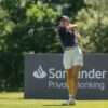 Ana Pina, líder en el Santander Golf Tour Álava