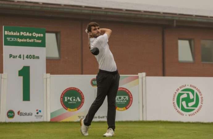 Alvaro Hern&aacute;ndez Cabezuela, primer l&iacute;der en Meaztegi, Revista de Golf para Mujeres, Ladies In Golf